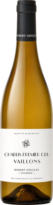 Bottle of Domaine Robert Goulley Chablis 1er Cru Vaillons